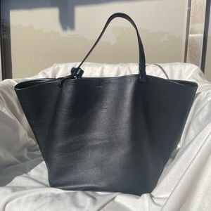 The Row Park Three Leather Tote
